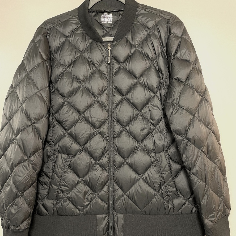 32 Degrees Women's XL Down Puffer Bomber Jacket
